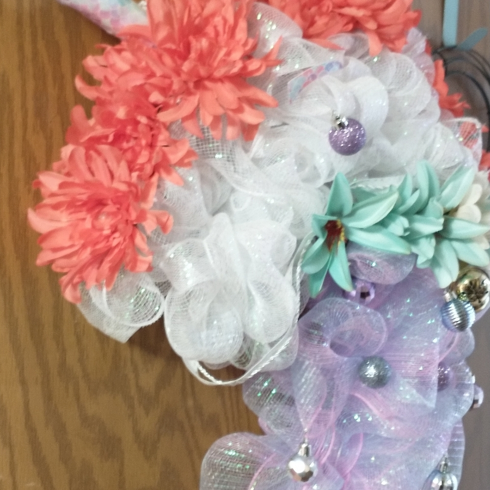 Unicorn wreath